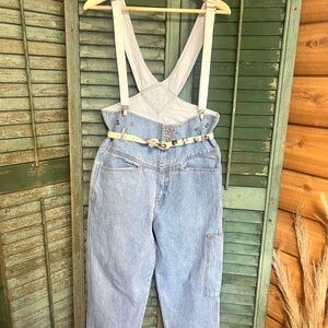 Vintage overalls Gasoline Junior medium denim retro